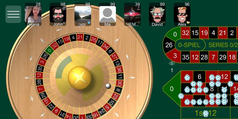 Các loại Roulette phổ biến