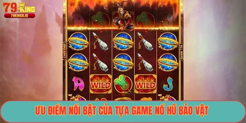 Ưu điểm nổi bật của tựa game Nổ Hũ Bảo Vật 